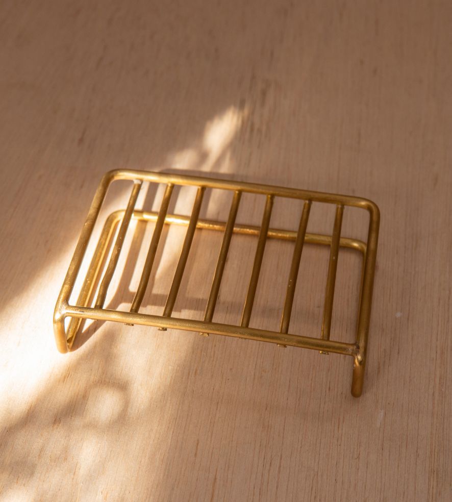 Brass Soap Stand