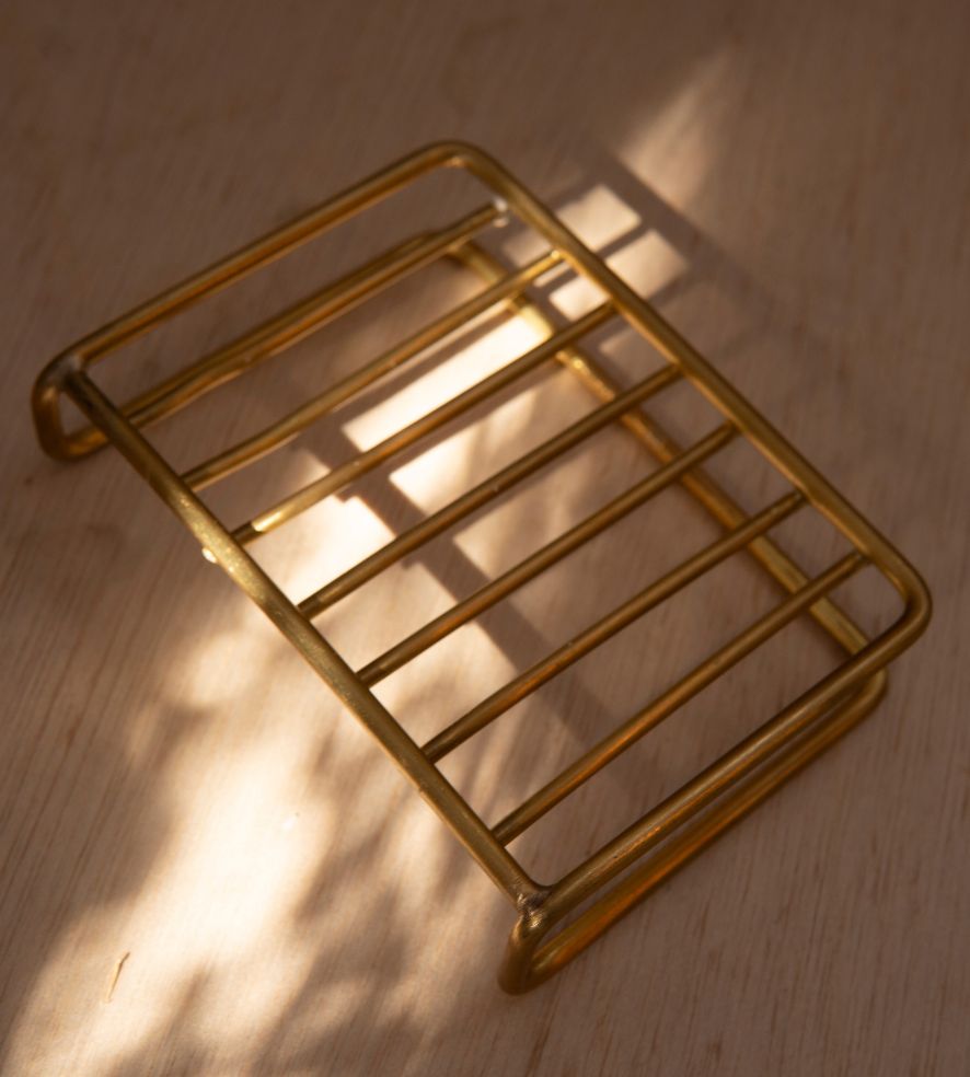 Brass Soap Stand