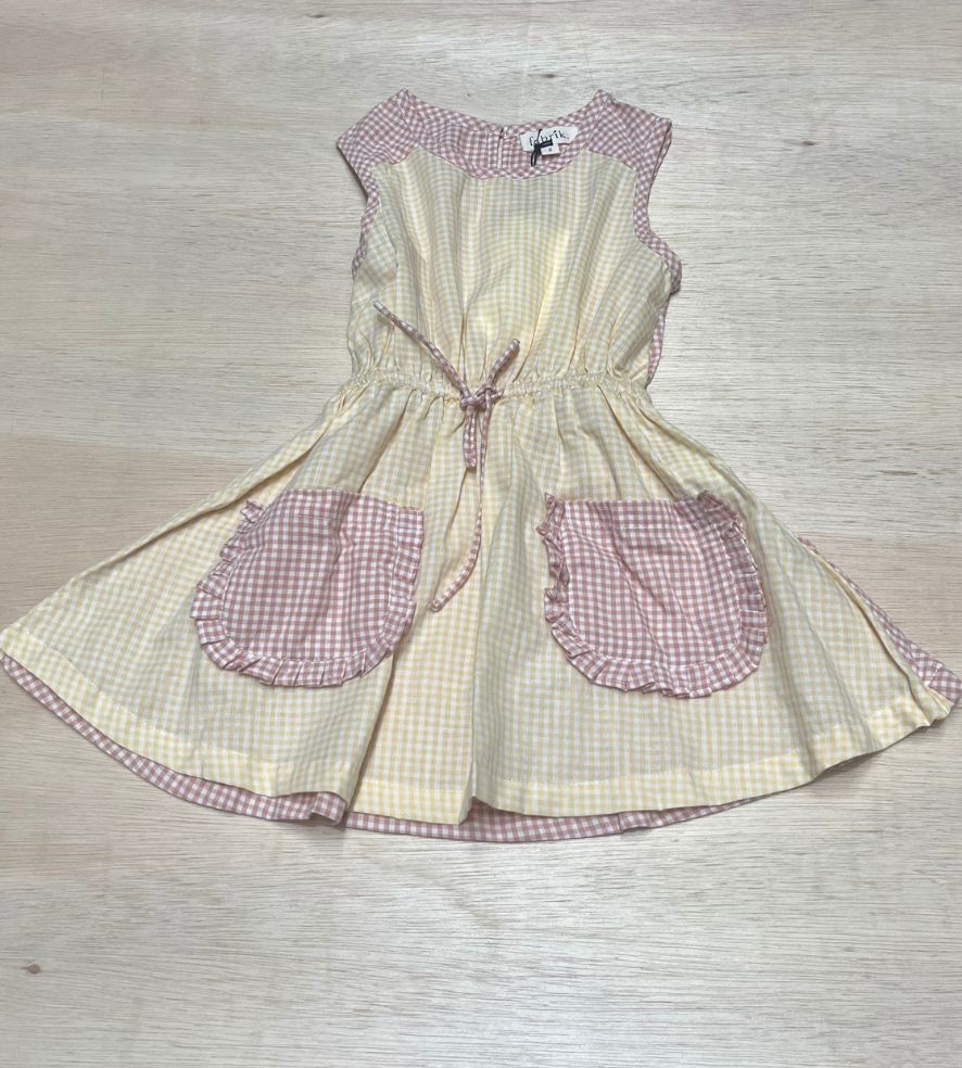 Starback Dress | Lemon Gingham