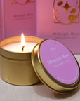 Midnight Rose Travel Tin | Grasse Rose +Spice