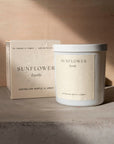 Sunflower Candle | Australian Myrtle + Amber