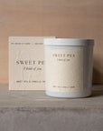 Sweet Pea Candle | Sweet Pea + Vanilla Creme