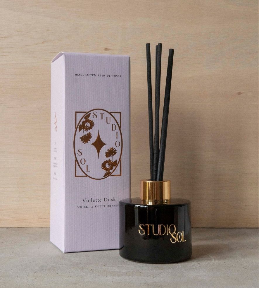 Violette Dusk Diffuser | Violet + Sweet Orange