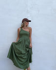 Juni Dress | Olive (Last size 12)