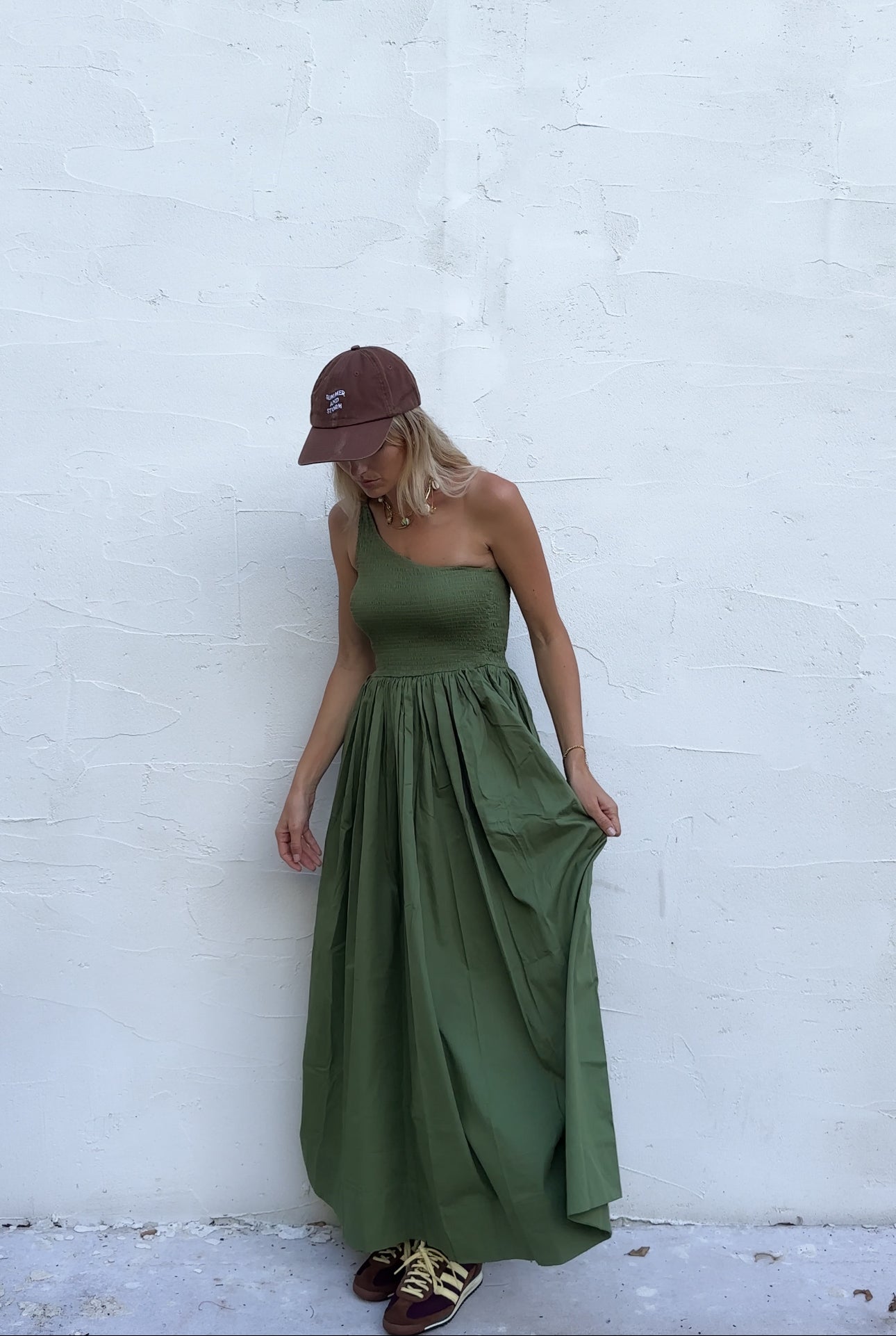 Juni Dress | Olive (Last size 12)