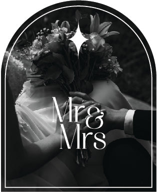 Celebration Candle | Mr & Mrs Wedding