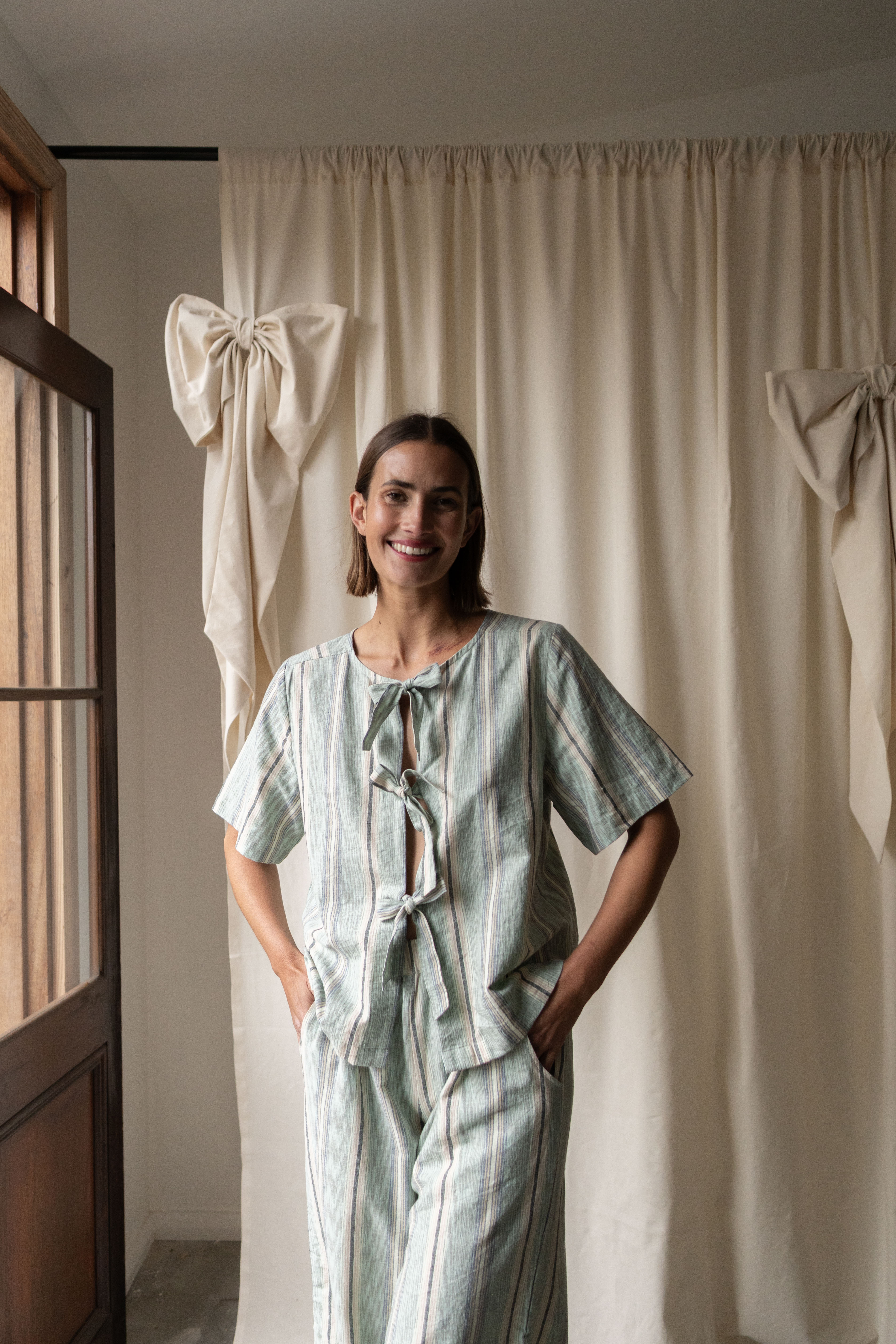 Celeste Tie Front Shirt