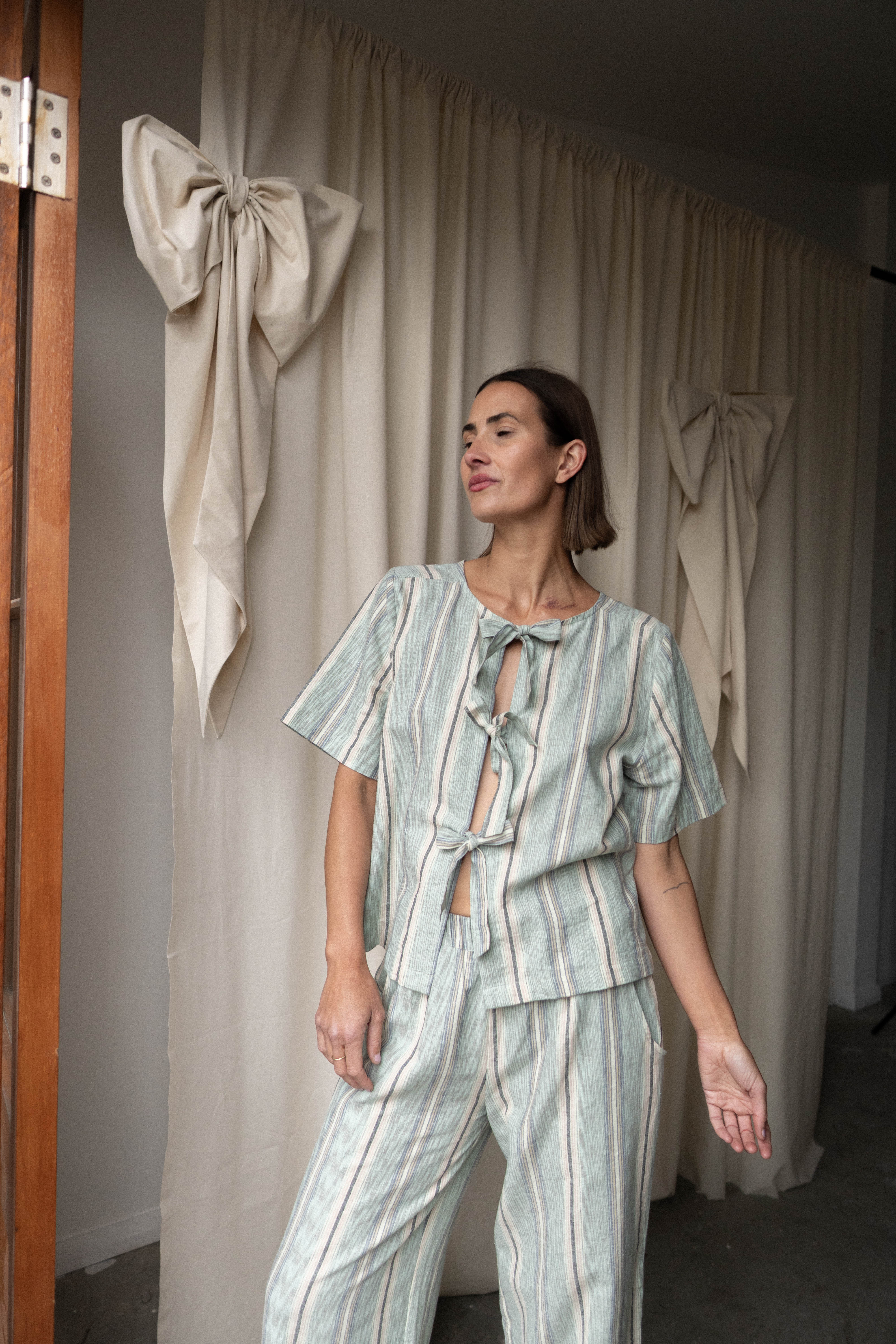 Celeste Tie Front Shirt