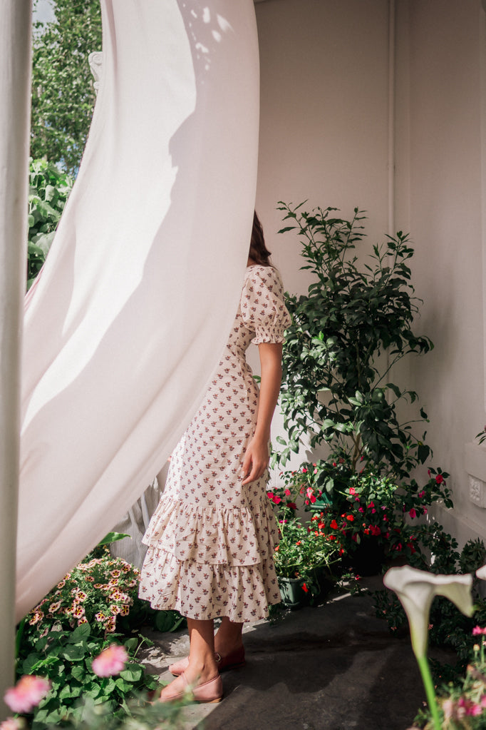 Alice Midi Dress | Rosalina Print