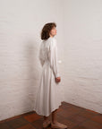 Midi Shirt Dress | Off White