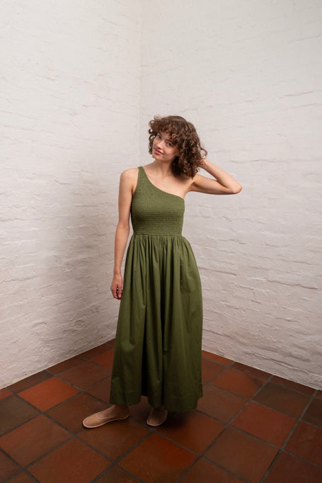 Juni Dress | Olive (Last size 12)