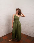 Juni Dress | Olive (Last size 12)