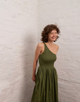 Juni Dress | Olive (Last size 12)
