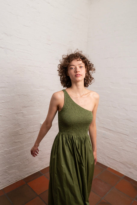 Juni Dress | Olive (Last size 12)