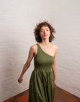 Juni Dress | Olive (Last size 12)