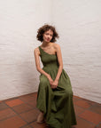 Juni Dress | Olive (Last size 12)