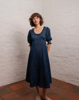 Alba Dress | Denim