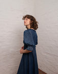 Alba Dress | Denim