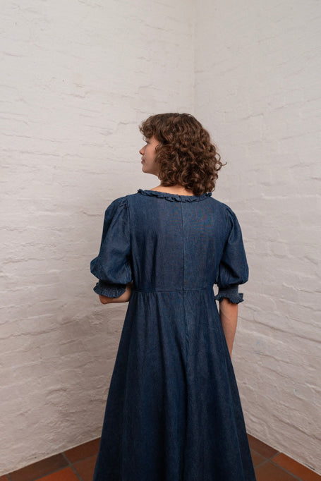 Alba Dress | Denim