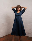 Alba Dress | Denim