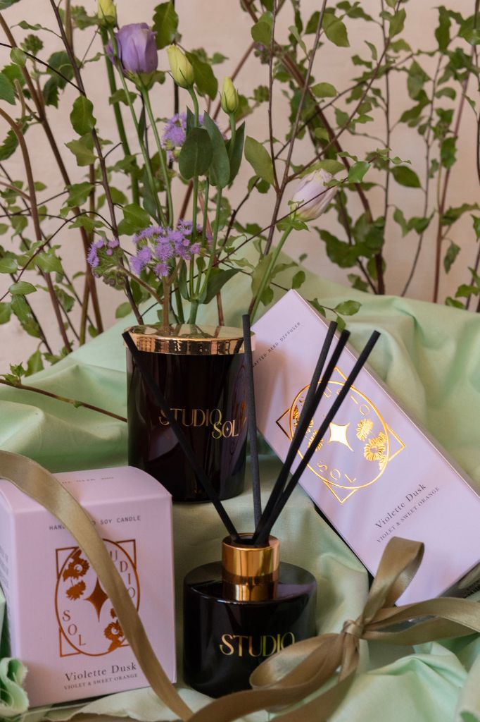 Violette Dusk Diffuser | Violet + Sweet Orange
