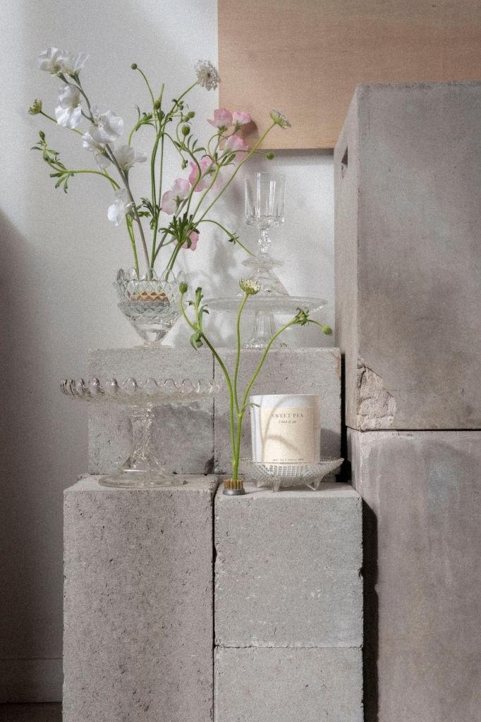 Sweet Pea Candle | Sweet Pea + Vanilla Creme