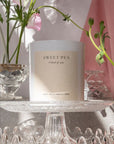Sweet Pea Candle | Sweet Pea + Vanilla Creme