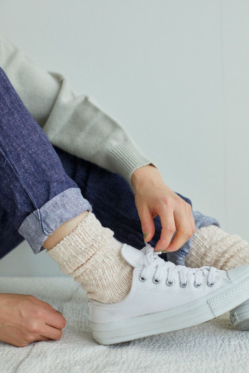 Fog Linen Work | Cotton Socks