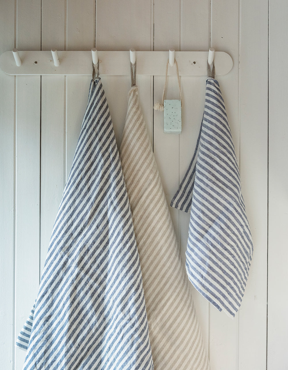 Fog Linen Work | Chambray Linen Towel