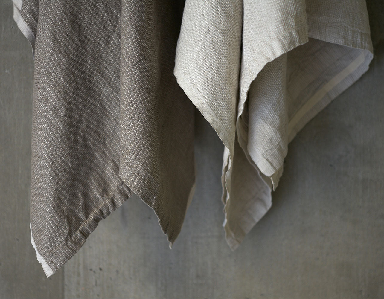 Fog Linen Work | Line Washed Waffle Throw