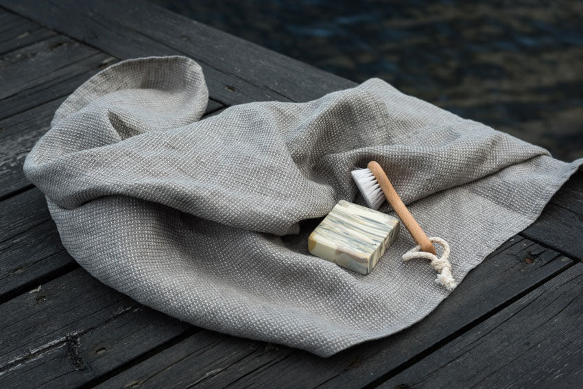 Fog Linen Work | Linen Waffle Towel