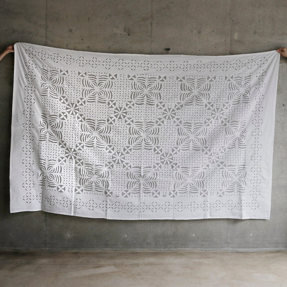 Fog Linen Work | Cutwork Quilt
