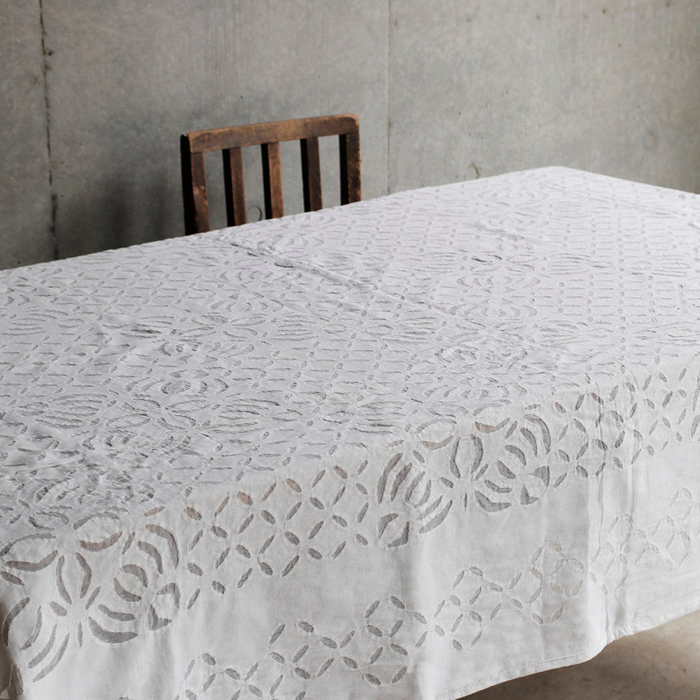 Fog Linen Work | Cutwork Quilt