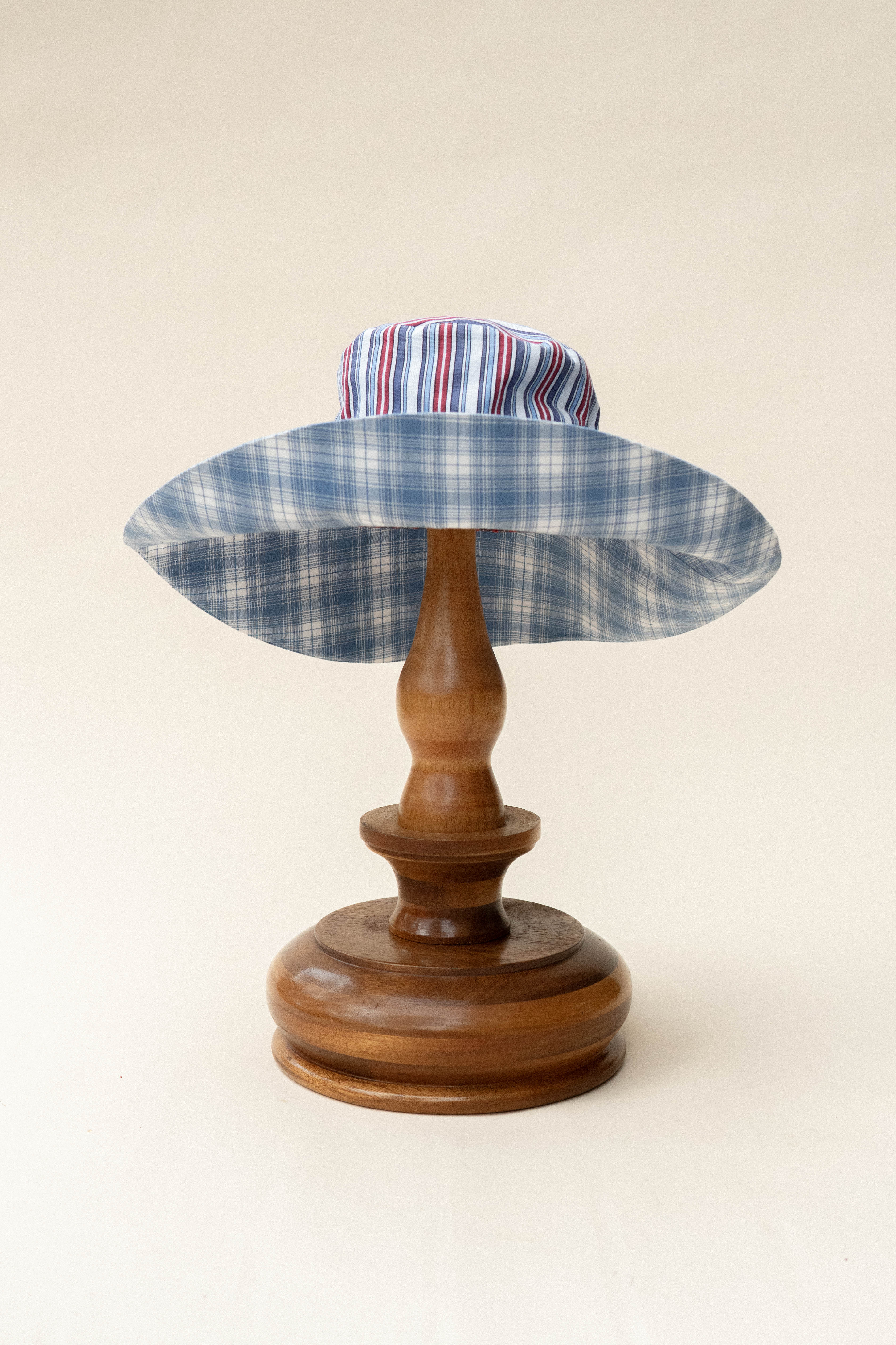 SK Reversible Bucket Hat | Sailors Plaid