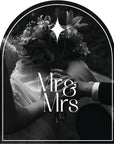 Celebration Candle | Mr & Mrs Wedding