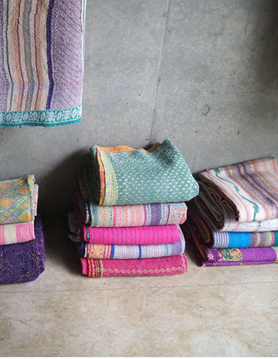 Fog Linen Work | Vintage Kantha Quilt