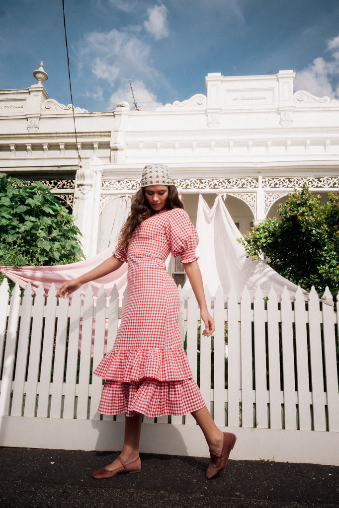 Alice Midi  Dress | Cherry