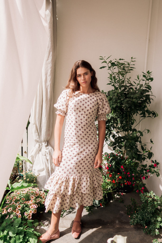 Alice Midi Dress | Rosalina Print