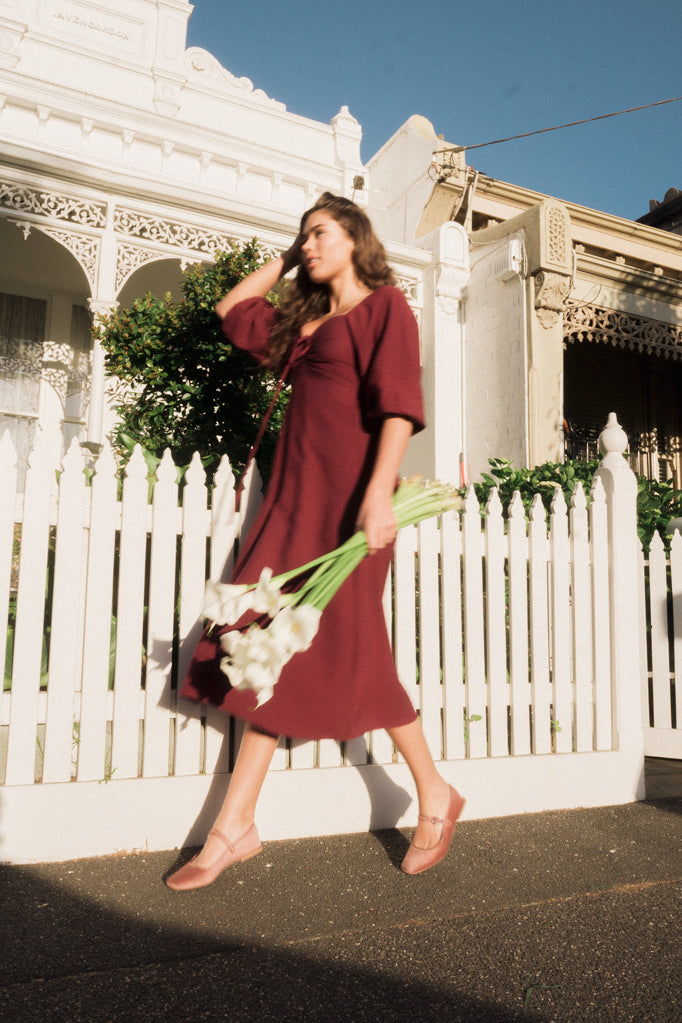 Rosalina Midi Dress | Ruby