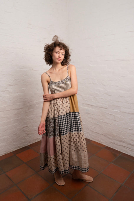 Fable Patchwork Dress | Rosalina
