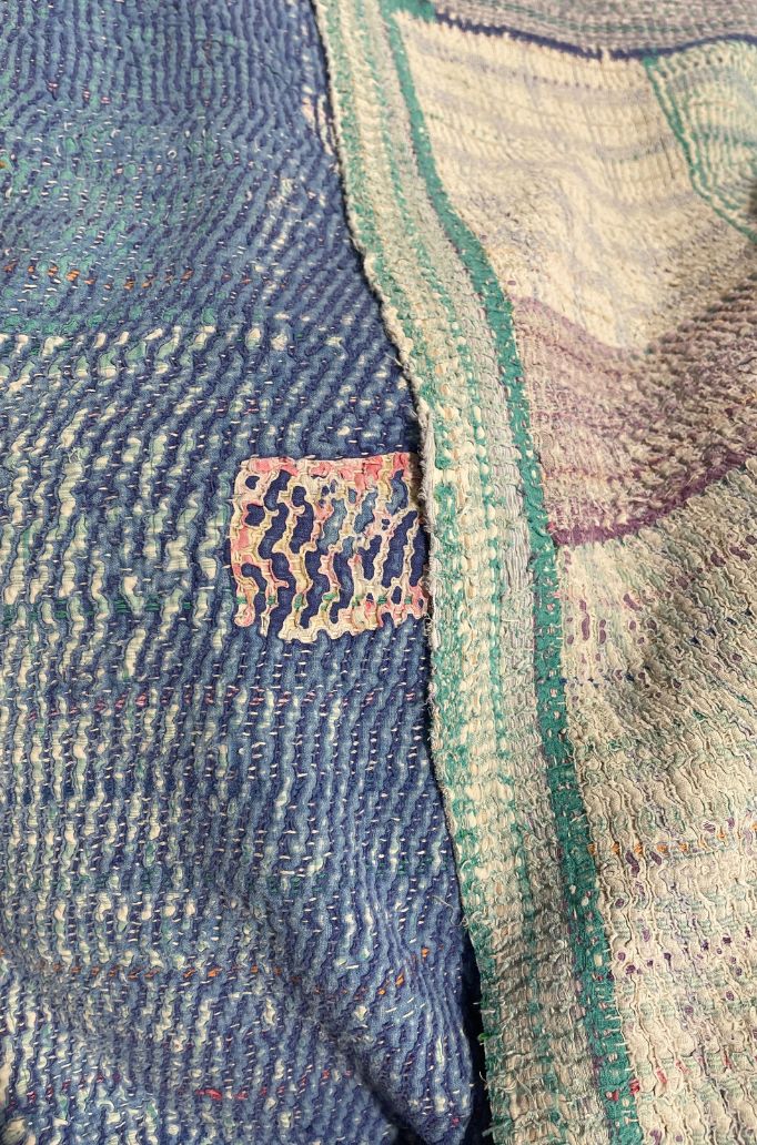 Fog Linen Work | Vintage Kantha Quilt