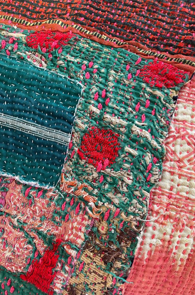 Fog Linen Work | Vintage Kantha Quilt