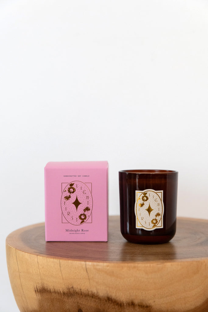 Midnight Rose Standard Candle